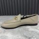 Jordaan Horsebit Loafers Gray Leather