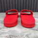 Waterfront Sandals Slides Damier Red Rubber