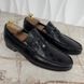 Outline Penny Loafers Damier Infini Black Leather