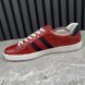 ACE Web Sneakers Red Crocodile