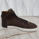 Louis Vuitton Line Up Sneakers Brown Nubuck Monogram Leather 3685 фото 8