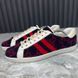 Ace Blue Velour sneakers