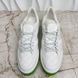 Basket Sneakers Monogram White Demetra Leather Canvas