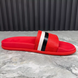 Waterfront Sandals Slides Damier Red Rubber