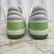 Basket Sneakers Monogram White Demetra Leather Canvas