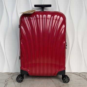 Валіза Cosmolite Cabin Strict Spinner 55/20 FL2 кольору Bright Pink 4134 фото