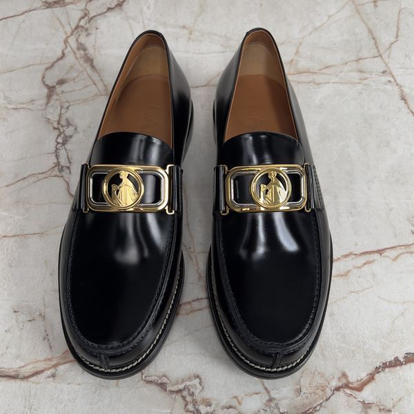 Tourelle TN SPM Crocodile Logo Sneakers Black Grain Leather