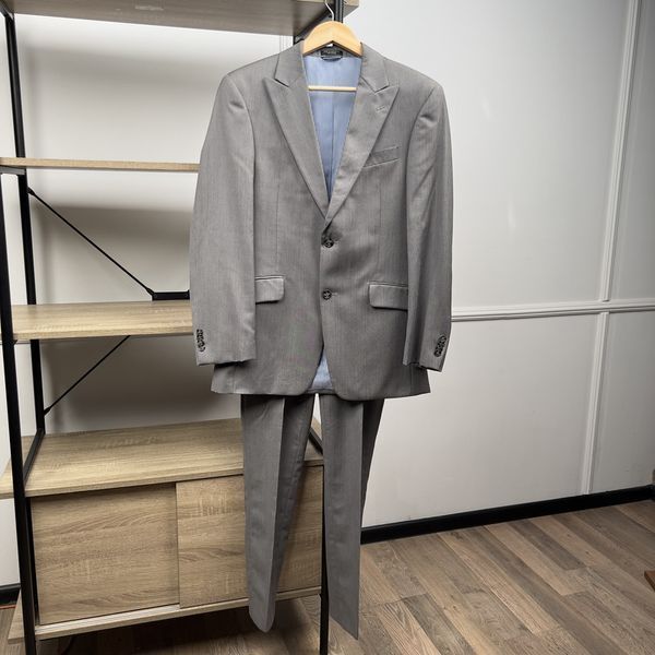 Classic Suit Gray Wool