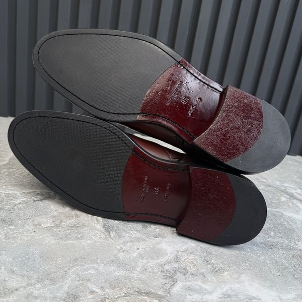 Boots Monk Strap Burgundy Patina Leather