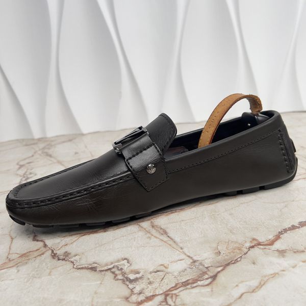 Monte Carlo Driving Moccasin Dark Brown Leather