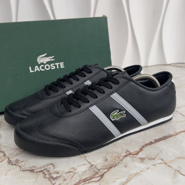 Tourelle TN SPM Crocodile Logo Sneakers Black Grain Leather