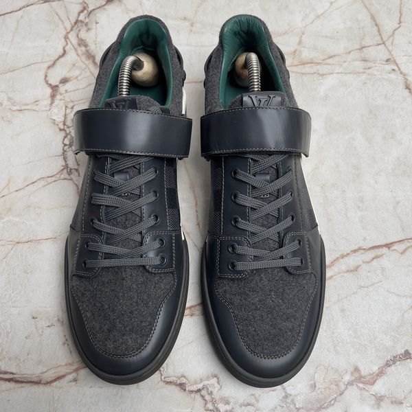 Elliptic Sneakers Graphite Damier Leather
