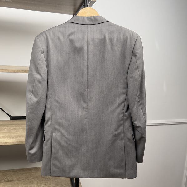Classic Suit Gray Wool