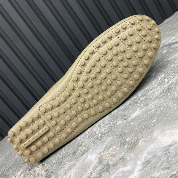 Hockenheim Moccasins Beige Leather