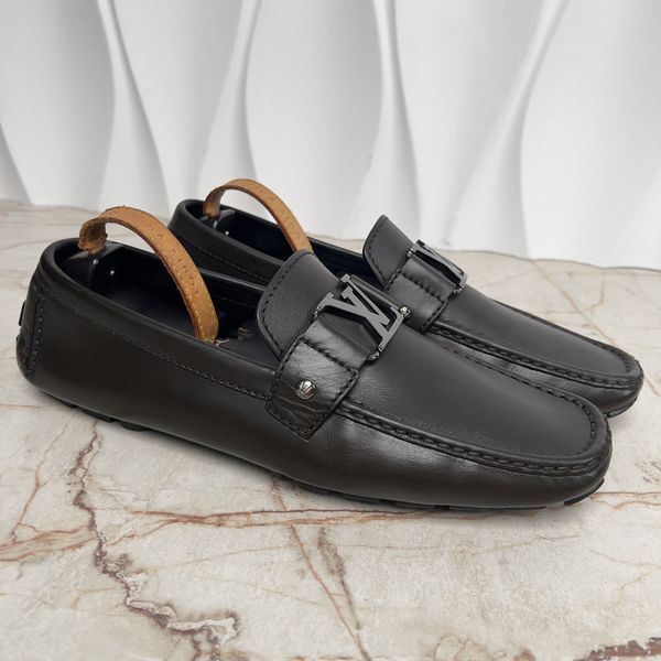 Monte Carlo Driving Moccasin Dark Brown Leather