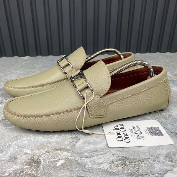 Hockenheim Moccasins Beige Leather