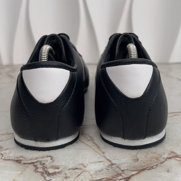 Tourelle TN SPM Crocodile Logo Sneakers Black Grain Leather