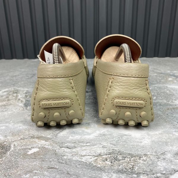 Hockenheim Moccasins Beige Leather