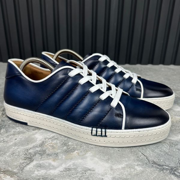 Playtime Sneakers Blue Leather