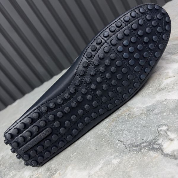 Hockenheim Moccasin Blue Taiga Leather