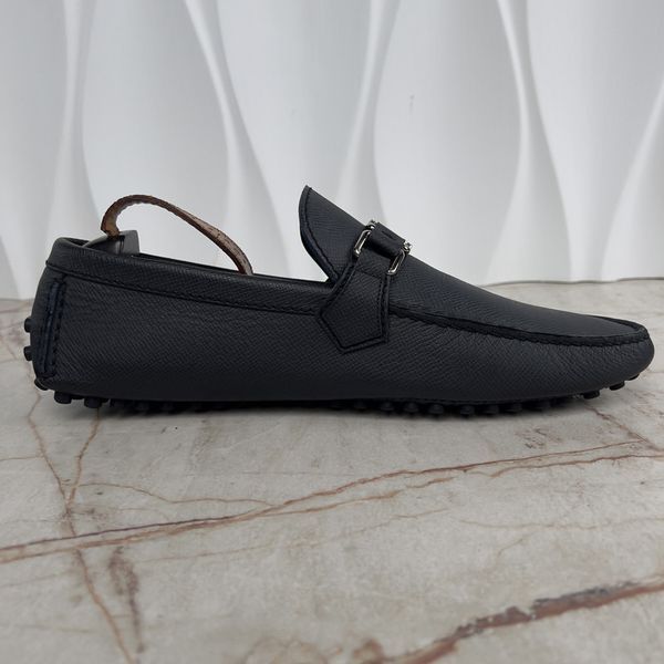 Hockenheim Moccasins Gray Taiga Leather