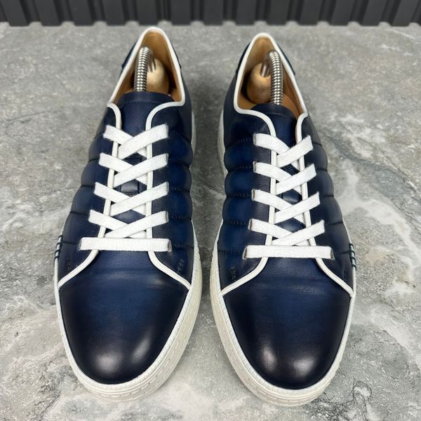 Playtime Sneakers Blue Leather