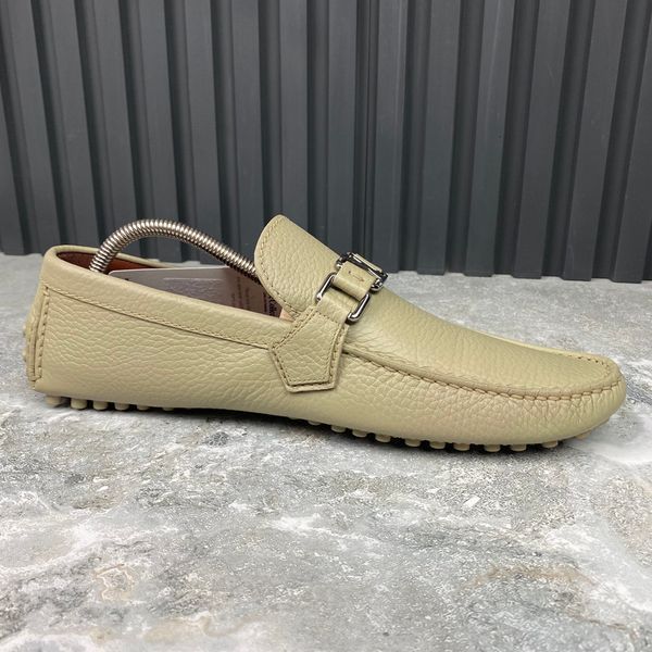 Hockenheim Moccasins Beige Leather