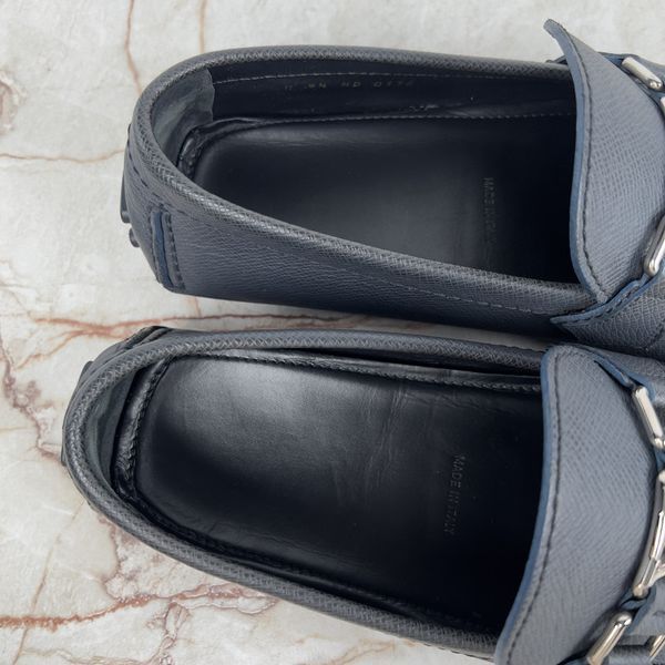 Hockenheim Moccasins Gray Taiga Leather