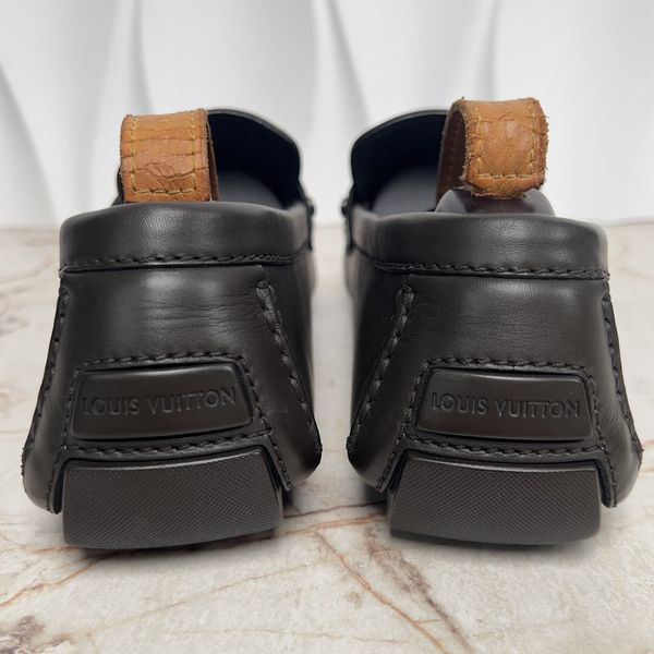 Monte Carlo Driving Moccasin Dark Brown Leather