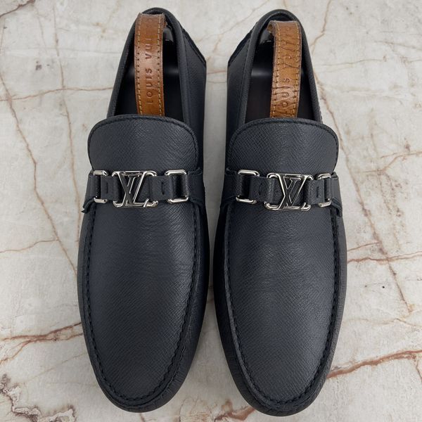 Hockenheim Moccasins Gray Taiga Leather