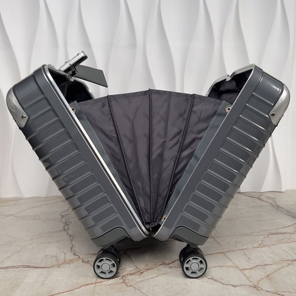 Limbo Business Trolley 27L 4-wheels Gray Suitcase