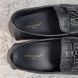 Monte Carlo Moccasins Damier Infini Black Leather