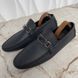 Hockenheim Moccasins Gray Taiga Leather
