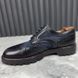 Derby Classic Shoes Blue Leather