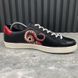 Ace Sneakers Snake Print Black Leather