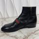 Donnie Double G черевики чорні шкіряні 3391 фото 4