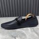 Hockenheim Moccasin Blue Taiga Leather