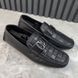 Monte Carlo Moccasins Damier Infini Black Leather