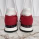 Run Away Sneakers Red Suede