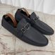 Hockenheim Moccasins Gray Taiga Leather