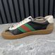 G74 Web GG Sneakers Black Leather