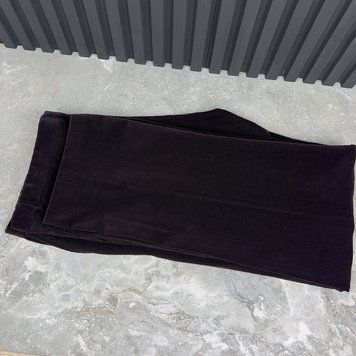 Burgundy Corduroy Straight Fit Pants