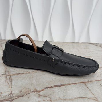 Monte Carlo Moccasins Gray Taiga Leather