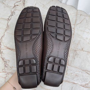 Monte Carlo Moccasin Perforated Brown Leather