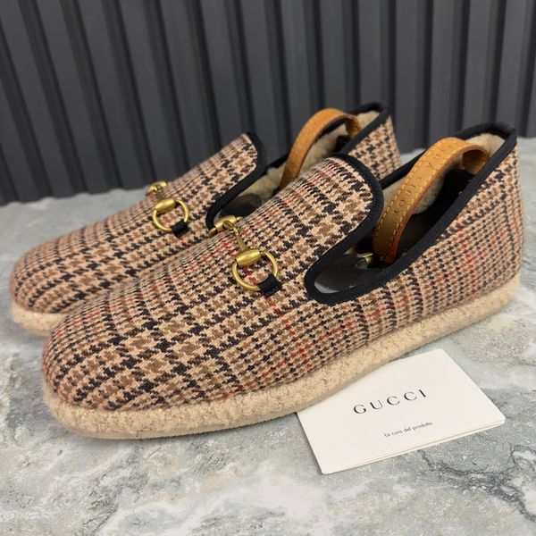 Fria Loafers Brown Tweed