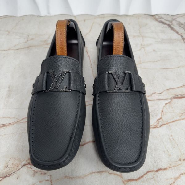 Monte Carlo Moccasins Gray Taiga Leather