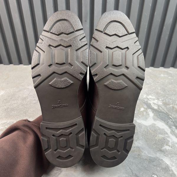 William класичне взуття монк коричневі шкіряні з Cap Toe 3997 фото
