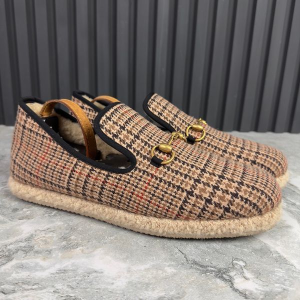 Fria Loafers Brown Tweed
