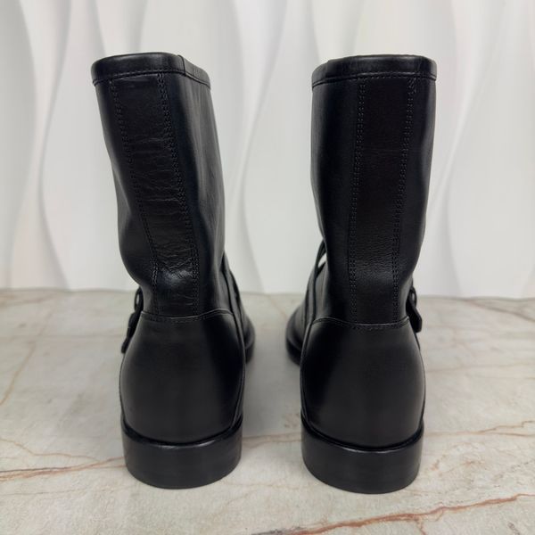 Ankle Boots Black Leather