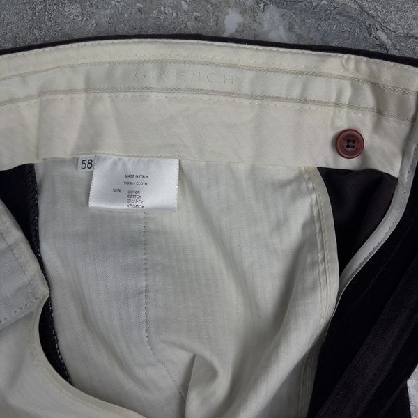 Burgundy Corduroy Straight Fit Pants
